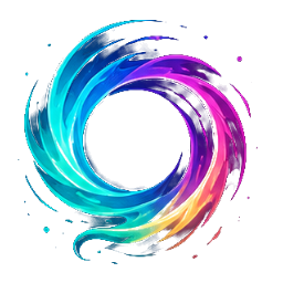 Auraflow swirl logo.