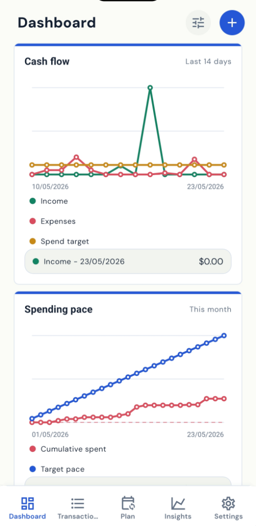 TrackPal Mobile screenshot 1