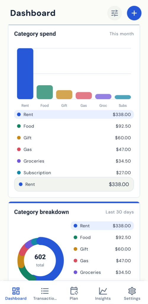 TrackPal Mobile screenshot 2
