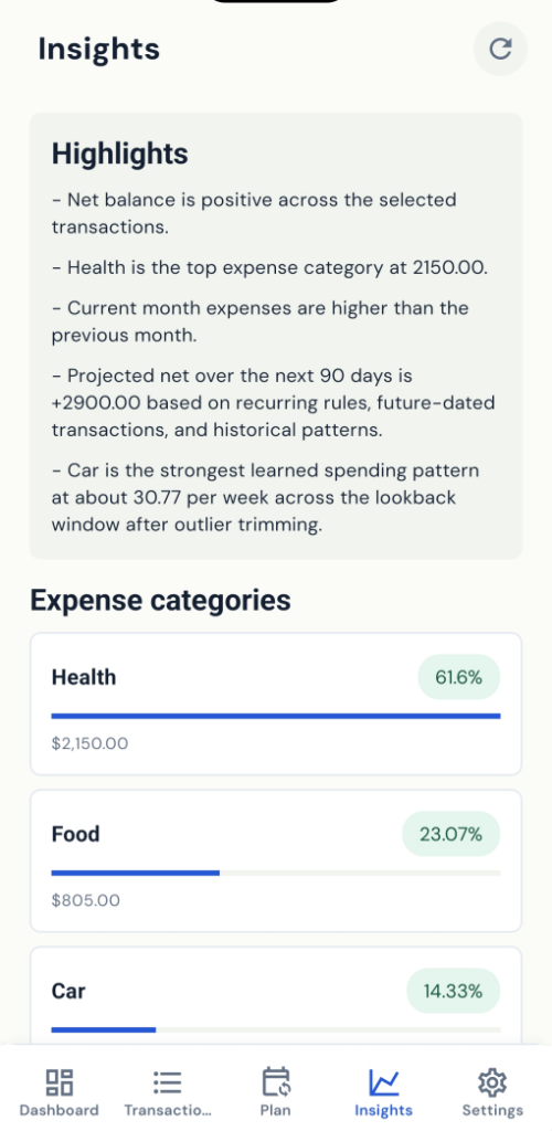 TrackPal Mobile screenshot 5