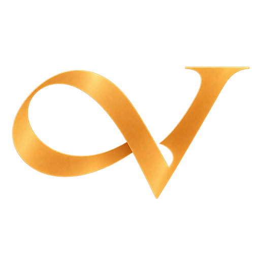Verse ribbon V logo.