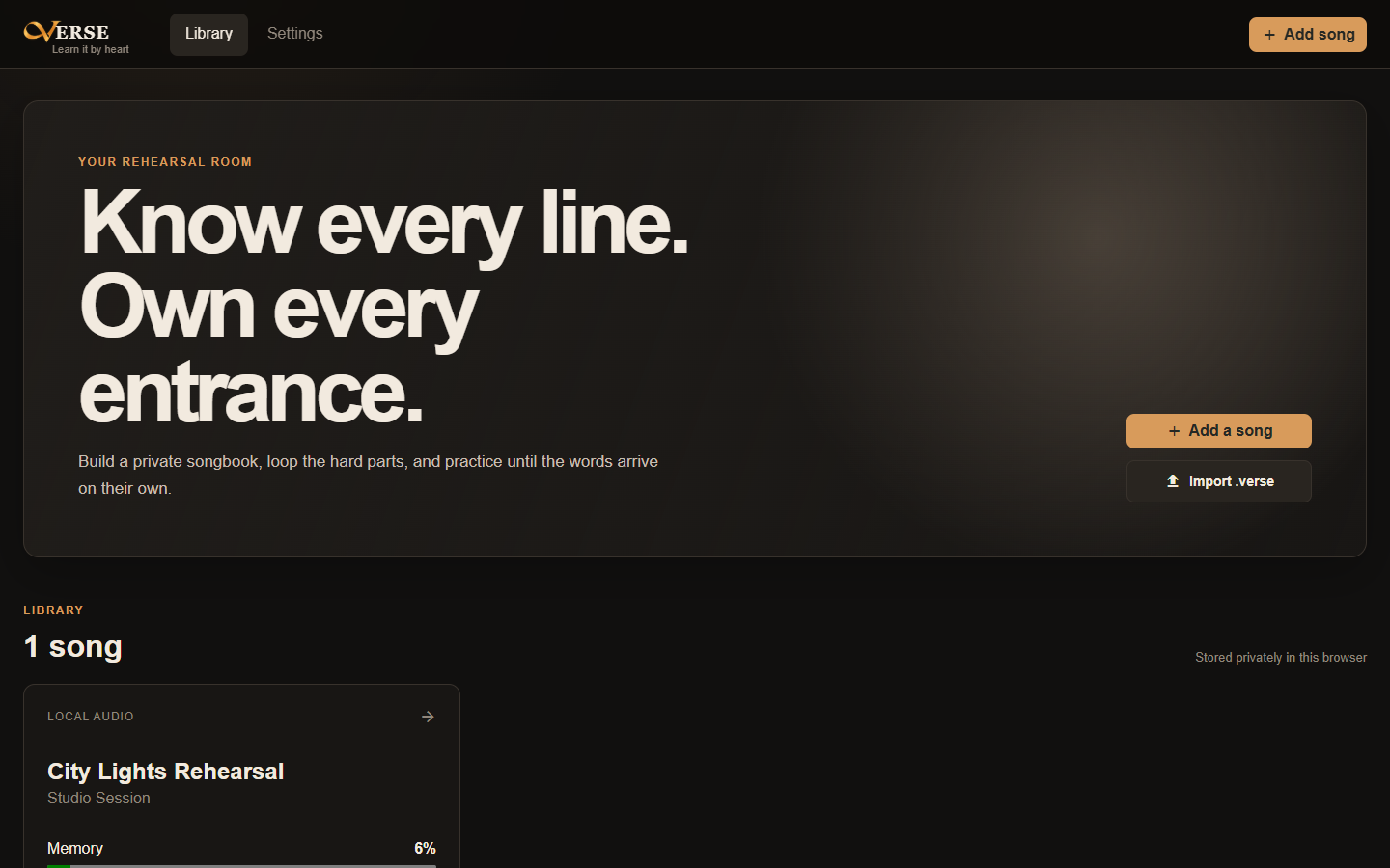 Verse product screenshot 4